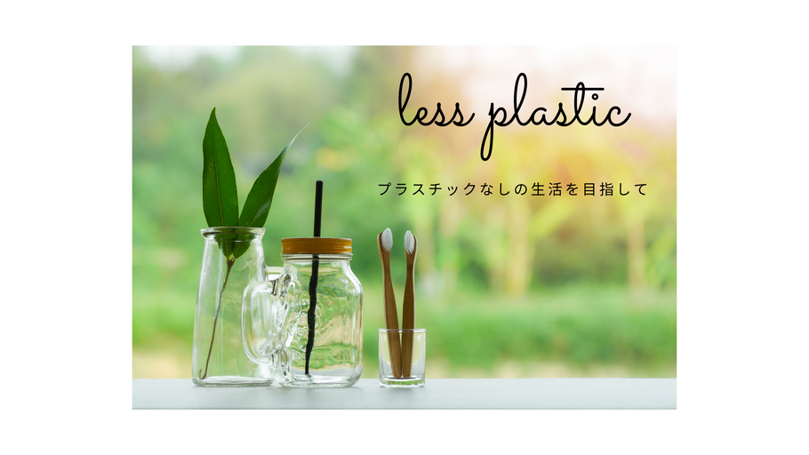 プラスチックなしの生活を目指して